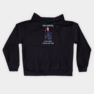 Gun control Kids Hoodie